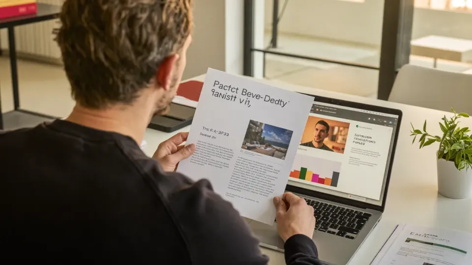 Willem Nales werkt aan het opfrissen van bestaande content